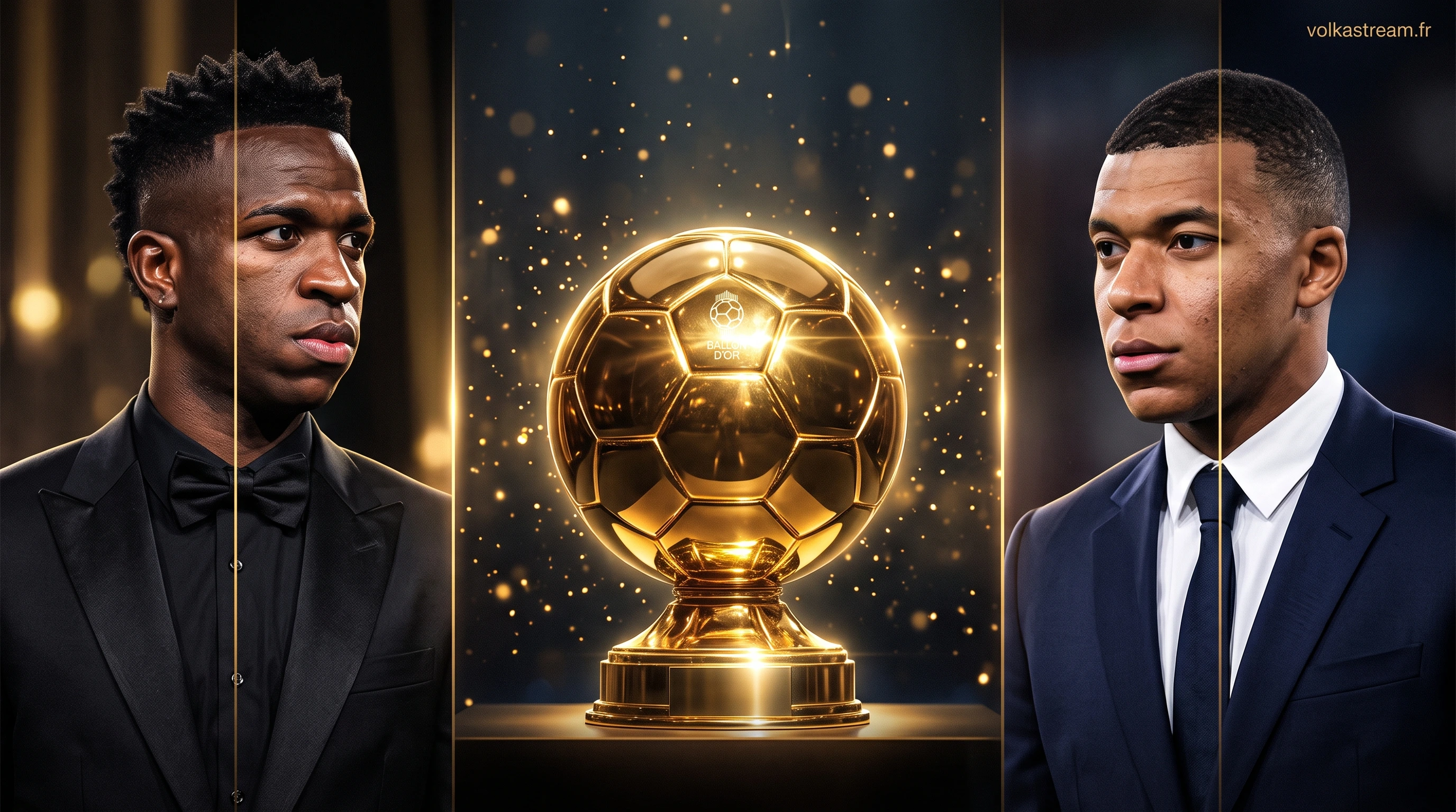 Image d'illustration pour Ballon d'Or : Vinícius, Mbappé, Bellingham, Kane... Qui va soulever le Graal ?